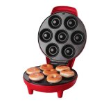 Machine � donuts 1200w rev�tement antiadh�sif contr�le de temp�rature constant facile � utiliser pour ...