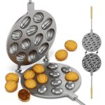 Machine � emporte - pi�ces pour biscuits aux noix - 12 emporte - pi�ces - plaque de cuisson