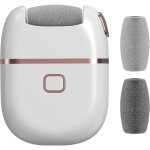 Machine exfoliante pieds �lectrique - dissolvant callosit�s et peaux mortes - p�dicure maison rechargeable ...