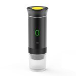 Machine à expresso compacte 60 ml ? rechargeable ? compatible capsules & café moulu - noir - machine ... Machine à expresso compacte 60 ml ? rechargeable ? compatible capsules & café moulu - noir - machine ...