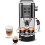 Machine expresso manuelle - zvvn - virtuoso + - 15 bars - inox - buse vapeur - caf� moulu ou dosettes ...