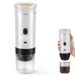 Machine  expresso portable 3 en 1 mini cafetire pour voyage cafetire auto - chauffante pour voiture ...