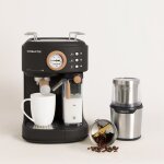 Machine à expresso semi - automatique - thera retro pro - 20 bars - chauffe - eau inox - réservoir 1. ... Machine à expresso semi - automatique - thera retro pro - 20 bars - chauffe - eau inox - réservoir 1. ...