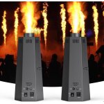 Machine  flamme - jajaluya dj effets de scne - dmx effet de flamme 100w pour concerts ftes - pack ...