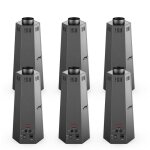Machine  flamme - jajaluya dj effets de scne - dmx effet de flamme 200w pour concerts ftes - pack ...