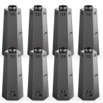 Machine  flamme - jajaluya dj effets de scne - dmx effet de flamme 200w pour concerts ftes - pack ...
