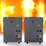 Machine à flamme - jajaluya dj effets de scène 120w - compatible contrôleur dmx pour concert fête et ... Machine à flamme - jajaluya dj effets de scène 120w - compatible contrôleur dmx pour concert fête et ...