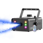 Machine  fume - uking 1500w fog avec 6 led rvb et tlcommande