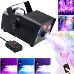 Machine  fume - uking 500w fog avec 5 led rvb et tlcommande