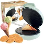 Machine � gaufrettes & c�nes de glace - gaufrettes & cornet factory - appareil 2 - en - 1 � wafers & ...