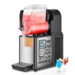 Machine � glace - duoku - xrj4lx1 - 4 l - acier inoxydable - 15 r�glages
