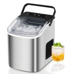 Machine � gla�ons - magicfox - portable - 2 tailles de gla�ons - 12 kg / 24h - design compact inox