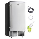 Machine  glaons - vevor - hbzb - 36f - acier inoxydable - drainage lectrique - 80 lb / jour