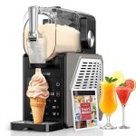 Machine � granit� 2 en 1 - 2. 5l - fonction de cr�me glac�e - 6 programmes - affichage led - auto - nettoyage ...