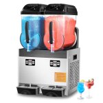 Machine � granit� - duoku - xrj12lx2 - double r�servoir 12l - acier inoxydable - 96 tasses