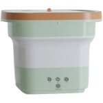 Machine laver pliable 45 l mini machine laver portable avec seau de drainage yyv
