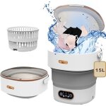 Machine � laver portable mini machine � laver automatique 15 l pliable - 3 programmes fonctionnement ...