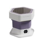 Machine  laver portable machine  laver pliable 8l mini laveuse et essoreuse petite laveuse pour camping ...