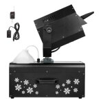 Machine à neige - duoku - 2000 w - réservoir de 5 l - machine à neige pivotante - avec télécommande filaire ... Machine à neige - duoku - 2000 w - réservoir de 5 l - machine à neige pivotante - avec télécommande filaire ...