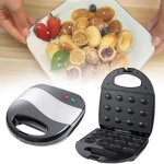 Machine � noix 750w machine � biscuits antiadh�sive �lectrique gaufrier pour gaufres de noix plaques ...