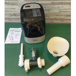 Machine à pâtes avec accessoire sorbetteria avec 13 filières 260 watt pour toutes les farines avec support ... Machine à pâtes avec accessoire sorbetteria avec 13 filières 260 watt pour toutes les farines avec support ...