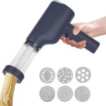 Machine  ptes lectrique 40 w multifonctionnelle machine de nouilles avec 6 moules  nouilles pour ...