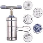 Machine à pâtes fraîches acier inoxydable coupe - pâte prépare de parfaites spaghetti ou fettuccine Machine à pâtes fraîches acier inoxydable coupe - pâte prépare de parfaites spaghetti ou fettuccine