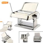 Machine  ptes manuelle - zoo - inox - conception classique - manivelle amovible - 18cm x 13, 5cm