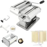 Machine  ptes et raviolis lot de 6 pices en acier de 150 mm avec 9 rglages dpaisseur rglables avec ...