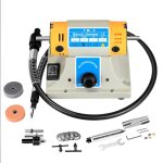Machine de polissage de polisseur de banc 350w touret a polir 10000 tr / min petite à graver le bois ... Machine de polissage de polisseur de banc 350w touret a polir 10000 tr / min petite à graver le bois ...