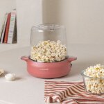 Machine � pop - corn - create - studio - �clatement au beurre - couvercle bol - 100g en 5 min