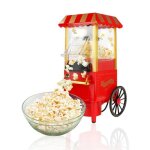 Machine à pop - corn électrique - errolves - rouge et jaune - machine à pop - corn design rétro Machine à pop - corn électrique - errolves - rouge et jaune - machine à pop - corn design rétro