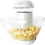 Machine � pop - corn - silva homeline - pm 440 428023 - blanc - sans huile (air chaud) - nettoyage facile ...