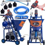 Machine à projeter blue dragon bd57 ? 5700w 25l / min 22mpa double compresseur cuve 25l enduits & mortiers ... Machine à projeter blue dragon bd57 ? 5700w 25l / min 22mpa double compresseur cuve 25l enduits & mortiers ...