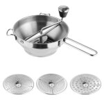 Machine  pure presse - pure broyeur de fruits et lgumes en acier presse - pure pour citrouille moulin ...