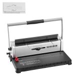 Machine  relier manuelle en spirale - duoku - relieuse  34 trous pour 120 feuilles - relieuse perfore ...