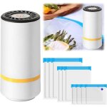 Machine sous vide alimentaire mini machine  emballer sous vide appareil de mise sous vide la cuisine ...