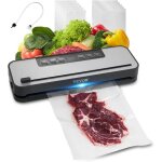 Machine sous vide alimentaire100 wmachine  emballer mise sous vide aliments 60 kpaappareil de scellage ...