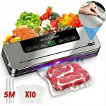 Machine sous vide avec coupeur int�gr� 6 modes appareil mise sous vide alimentaire avec sac alimentaire ...
