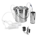 Machine � traire �lectrique domestique pour ch�vres 5 l avec pompe � aspiration directe (prise ue pour ...