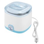 Machine � yaourt �lectrique automatique pour la maison r�cipient int�rieur en acier inoxydable (bleu) ...