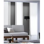 Madecostore panneau japonais tamisant uni - gris anthracite - l45 x h260cm