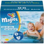 Magics couches culotte de bain s (6 - 11 kg) - 96x swim pants - 8 paquets de 12 couche jetables pour ...