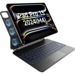 Magic keyboard clavier pour ipad pro 13 pouces (m5 2025 / m4 2024) - �tui avec clavier azerty pav� tactile ...