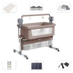 Magic zc - berceau cododo lectrique - lit voyage bb lit bebe barreau 0 - 2ans lecteur bluetooth et ...