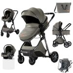 Magic zc poussette bb poussette 3 en 1 poussette trio poussette canne haute qualit poussette pour ...