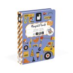 Magn�tibook v�hicules du chantier - jeu educatif magn�tique 50 aimants + 18 mod�les - jouet enfant en ...