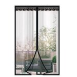 Magn�tique moustiquaire porte 90 * 210cmmoustiquaire porte fenetre aimant�e magnetiquerideaux toile insect ...