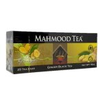 Mahmood tea - th� noir ceylan au gingembre - 25 sachets - bo�te 50g