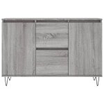 Promotion mai * buffet bahut - armoire de rangement - sonoma gris 104x35x70 cm eu3594827210